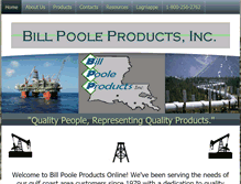 Tablet Screenshot of billpoole.co